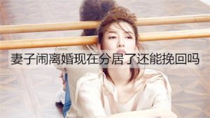 妻子闹离婚现在分居了，还能挽回吗?-恋爱至上