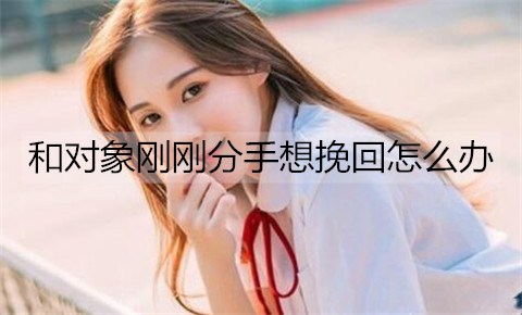 和对象刚刚分手想挽回怎么办？-恋爱至上