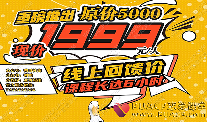 亚哥社交《1999线上聊天课》-恋爱至上