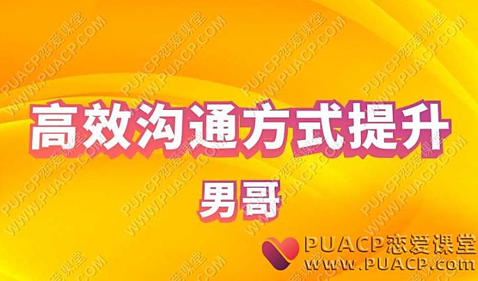 男哥《高效沟通方式提升》30天内部直播视频下载-恋爱至上